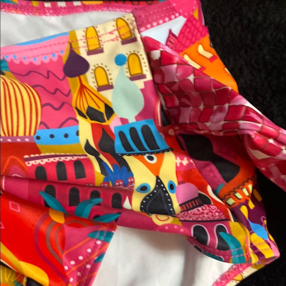 Colorful Printed Bikini Set - Picture 2 of 10